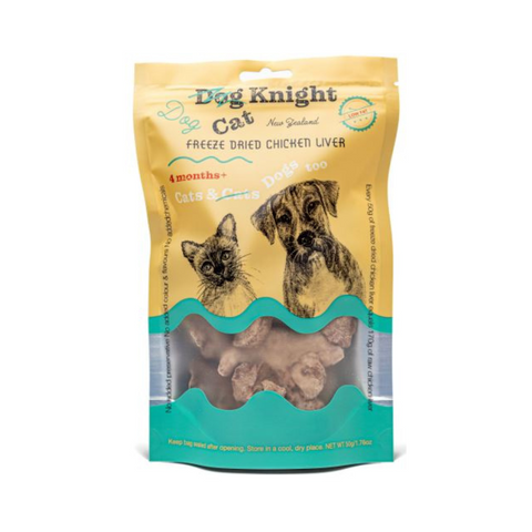 DogKnight：紐西蘭凍乾雞肝50g