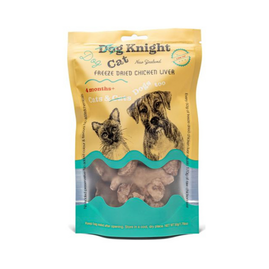 DogKnight：紐西蘭凍乾雞肝50g