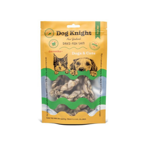 DogKnight：紐西蘭風乾鱈魚魚皮小麻花