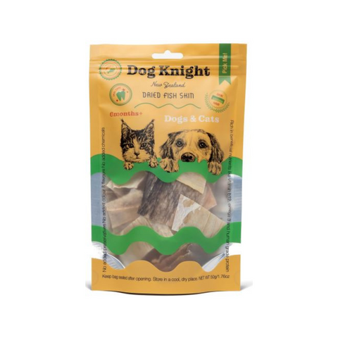 DogKnight：紐西蘭風乾鱈魚魚皮50g