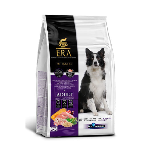 ERA: Fresh Chicken, Pheasant, Brown Rice All-Purpose Formula for Medium and Large Adult Dogs 