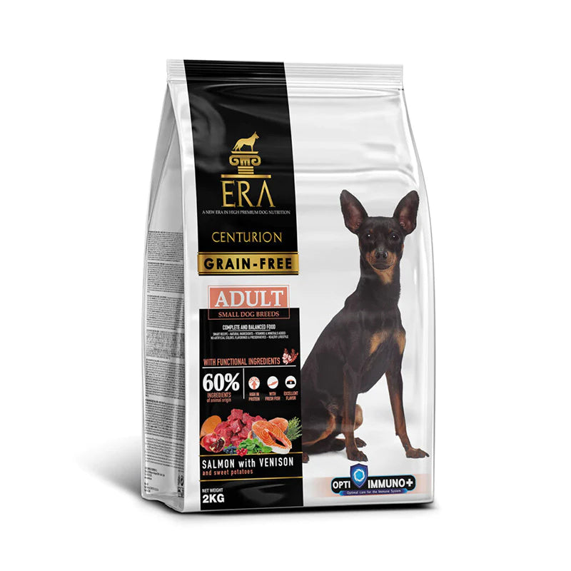 ERA：鮮三文魚鹿肉無穀物小型成犬配方