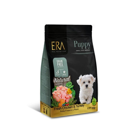 ERA：鮮雞肉火雞無穀物小型幼犬糧-2kg