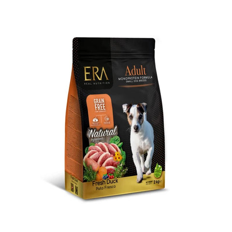 ERA：鮮鴨肉無穀物小型成犬糧-2kg