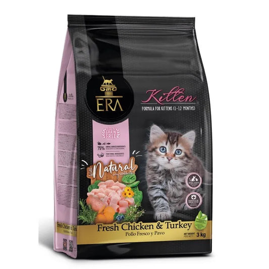 ERA: Fresh Chicken Turkey Grain-Free Kitten Food