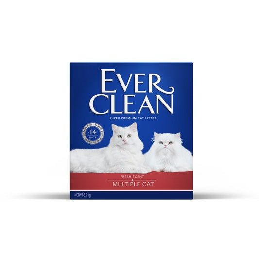 EVER CLEAN: 紅標多貓抑氨貓砂(有香味)8.5kg