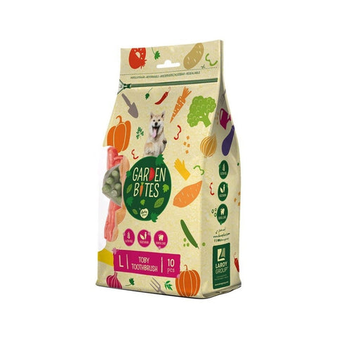 Garden Bites：蔬菜無穀托比潔齒棒L-10cm-10pcs