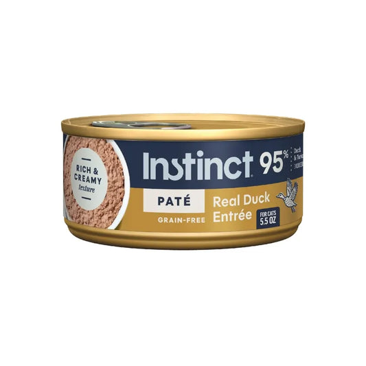 Instinct 天然百利：無穀物鴨肉成貓主食罐 -5.5oz