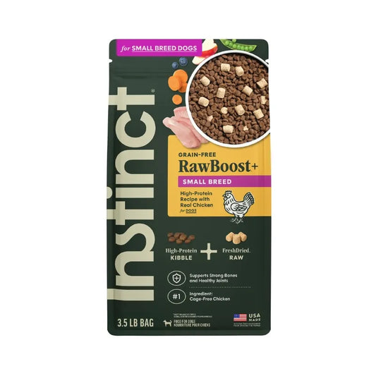 Instinct 天然百利: 凍乾生肉粒雞肉小型犬糧 -3.5lb