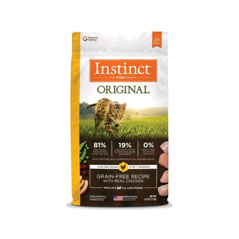Instinct 天然百利: 無穀物雞肉貓糧 - 5lb