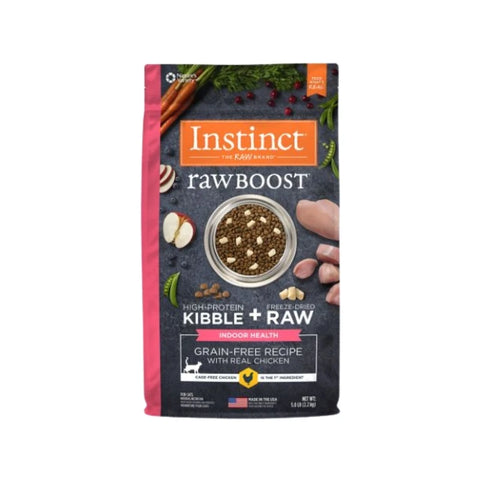 Instinct 天然百利: 原野生肉無穀雞室內配方貓糧 - 5lb
