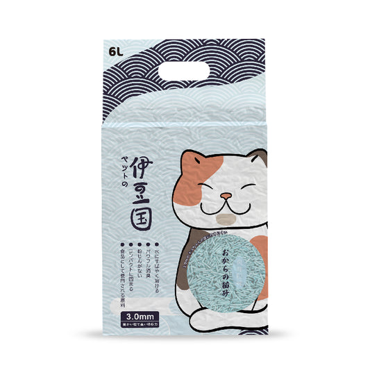 IZU 伊豆國- 天然豆腐貓砂爽身粉味 - 6L