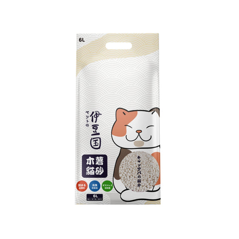 IZU 伊豆國: 木薯貓砂-6L