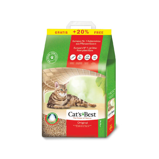 Cat's Best 凱優：黏結吸臭木貓砂|Cat's Best - Organic Cat Litter