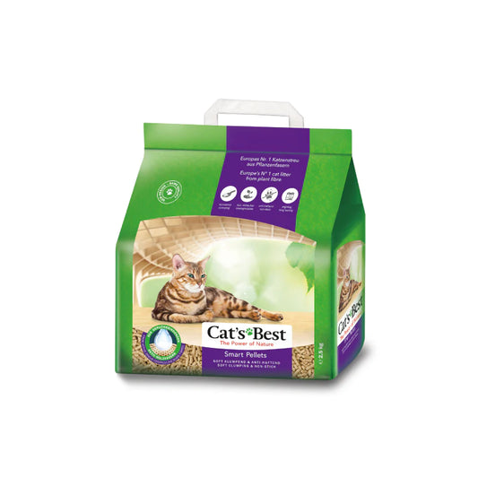Cat's Best 凱優：不黏毛粘結木貓砂|Cat's Best - Nature Gold