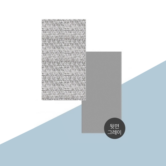 Dfang: Anti-slip and anti-slip soft mat - carbon gray - 60x140cm