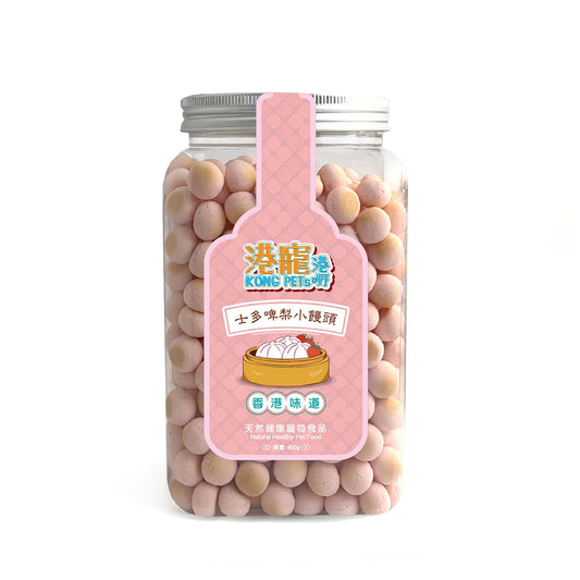 KONG PETS: Strawberry-flavored dog biscuits