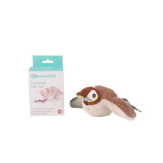 Lemmikki：寵物解悶神器-USB充電震動鳥