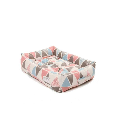 LEMMIKKI: Colorful Triangular Thickened Winter Pet Bed 50*40cm