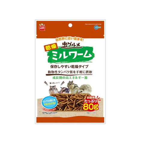 Marukan：小動物食用麵包蟲80g