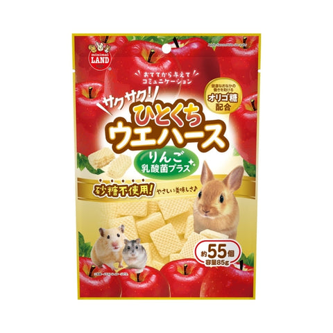 Marukan：小動物乳酸菌蘋果味威化餅85g