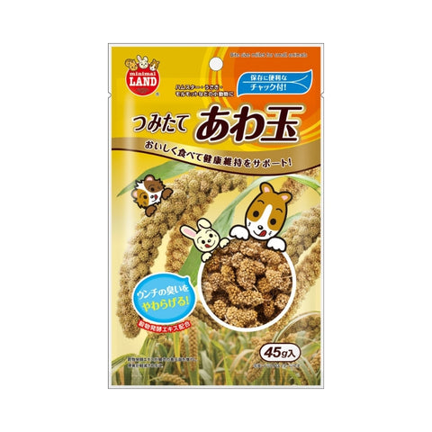 Marukan：ML-521小動物天然小米棒45g