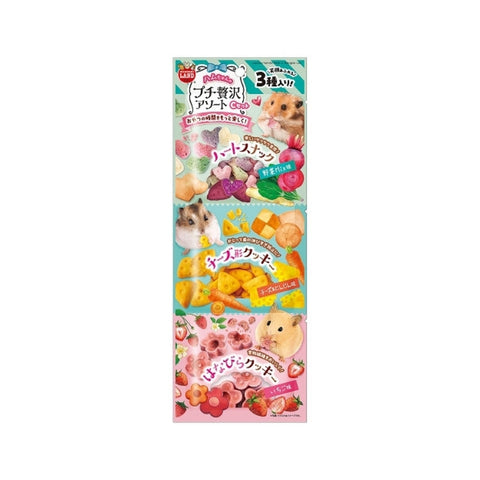 Marukan：豪華倉鼠小食C套餐三連包