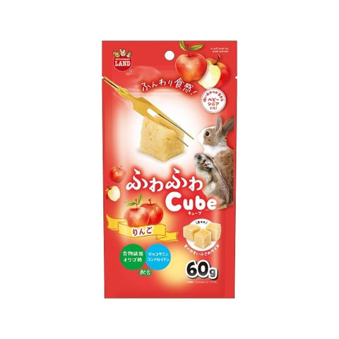 Marukan：小動物蘋果蛋糕磚60g