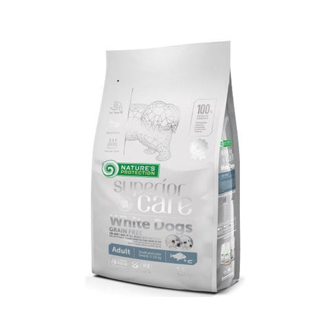 NATURE'S PROTECTION：XNP狗去淚痕美毛低敏白魚1.5kg