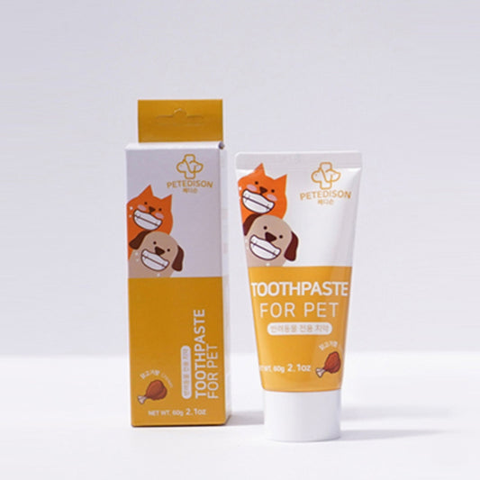 Petedison：寵物液體牙膏雞肉味 - 60g