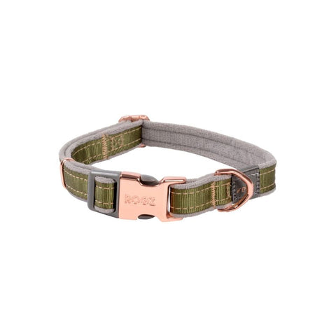 ROGZ: Classic Dog Collar in Turquoise Green