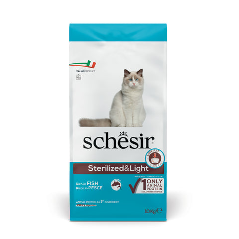 Schesir 雪詩雅 : 魚肉絕育及體重控制貓糧|Schesir - Fish Neutered And Weight Control Cat Food