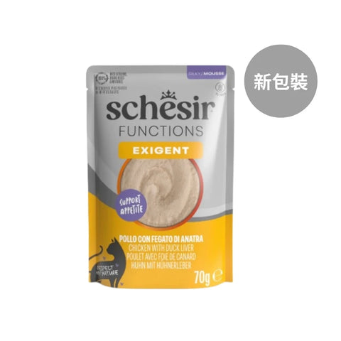 Schesir ：Special 鴨肝蛋乾主食濕糧包-適口精選 - 70g(新舊包裝隨機發出)
