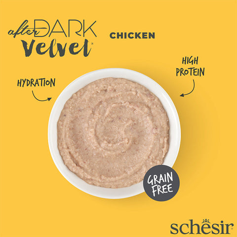 Schesir：AFTER DARK -雞肉貓用全階段主食慕斯餐包80g