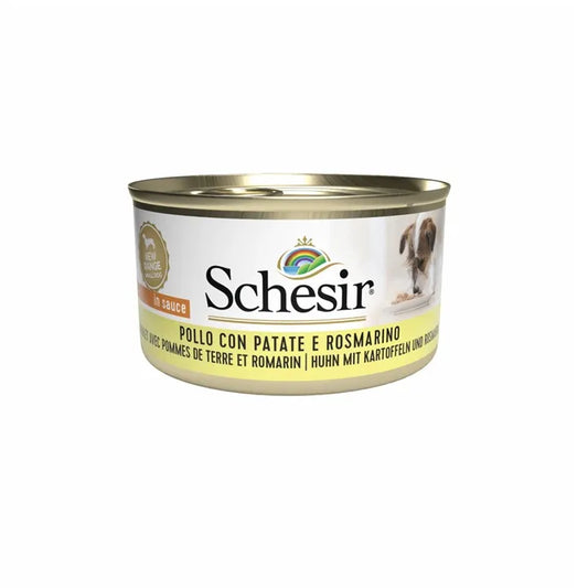 Schesir: Wet Original Broth - Chicken, Potato, and Rosemary Dog Food - 85g