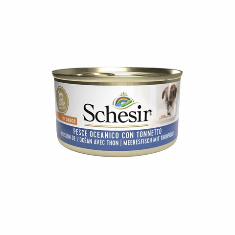 Schesir Wet Original Stew Ocean Fish Tuna Dog Wet Food
