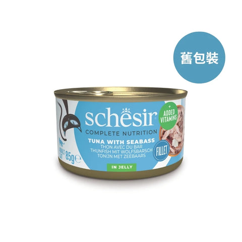 Schesir: Wet Original Jelly - Tuna &amp; Sea Bass Cat Food - 85g