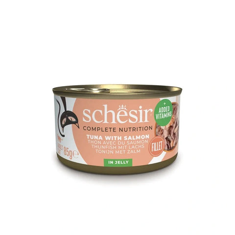 Schesir: PHASE 2 - Complete Wet Cat Tuna salmon in Jelly Can 85g
