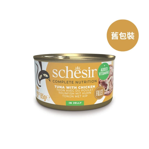 Schesir: PHASE 2 - Jelly - Tuna and Chicken Cat Food - 85g 