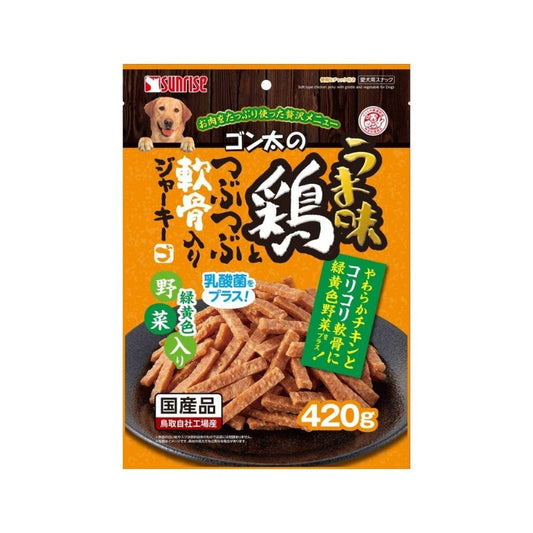 Sunrise: Wild Vegetable Chicken Cartilage Strips 420g