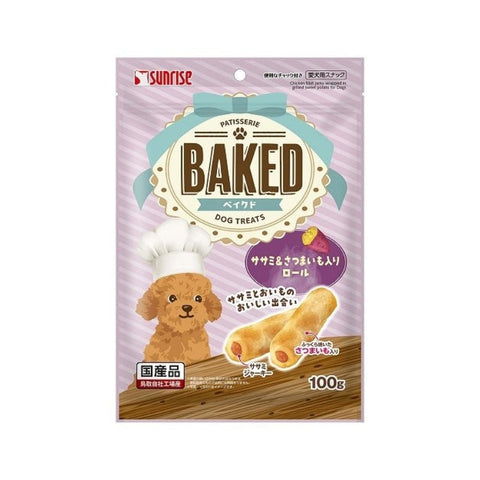 Sunrise：烘焙雞胸肉和蕃薯卷100g