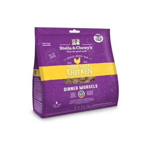 Stella&Chewys - Freeze Dried Cat Food Chicken - 18oz