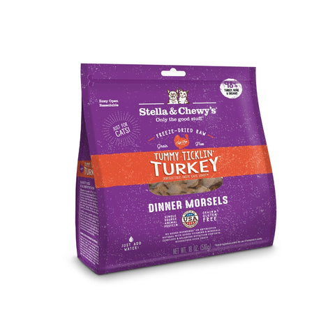 Stella&Chewys - Freeze Dried Cat Food Turkey - 18oz