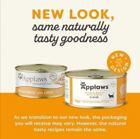 Applaws: Chicken Breast Cheese Rice Cat Food - 70g (New and old packaging shipped randomly)