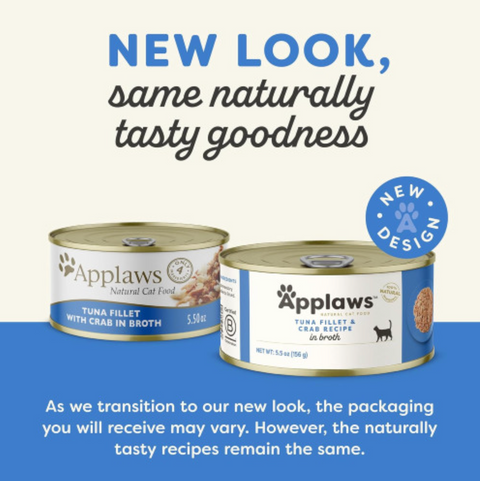 Applaws: Tuna Fillet with Crab Cat Food - 70g