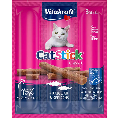 Vitakraft - Cat Treats Cod Meat Stick