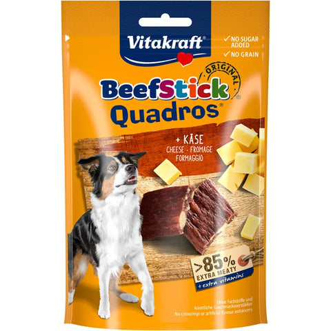 Vitakraft - Dog Treats Cube Beef & Cheese