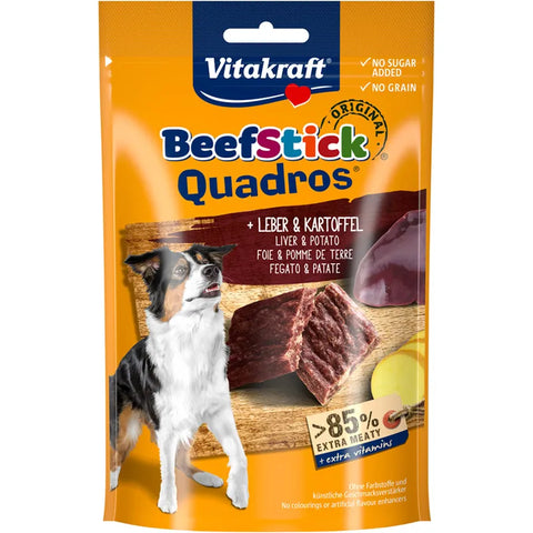 Vitakraft - Dog Treats Cube Beef liver & Yams