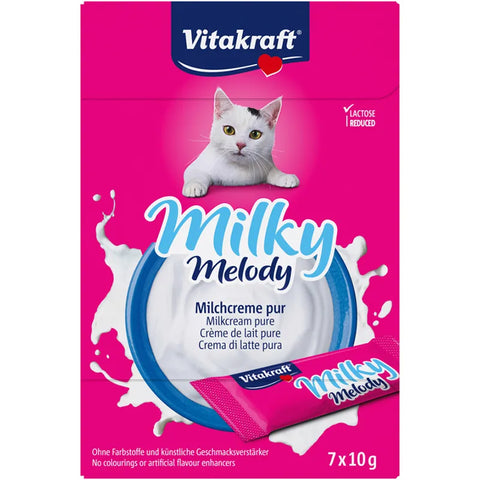 Vitakraft維牠卡夫：貓小食鮮奶醬