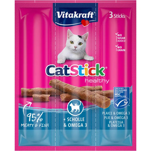 Vitakraft - Cat Treats Flounder Meat Stick